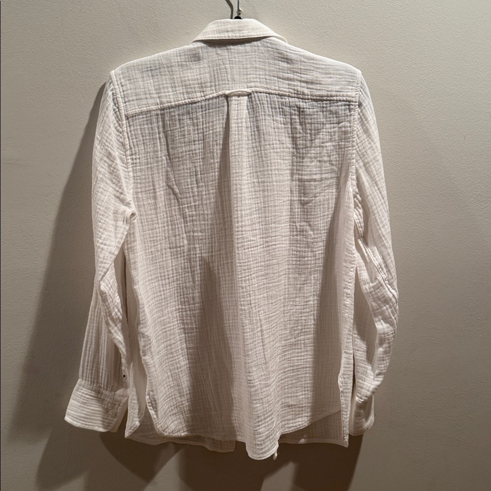 NWT J. Crew Garçon classic shirt in gauze Size 6 - Picture 7 of 7